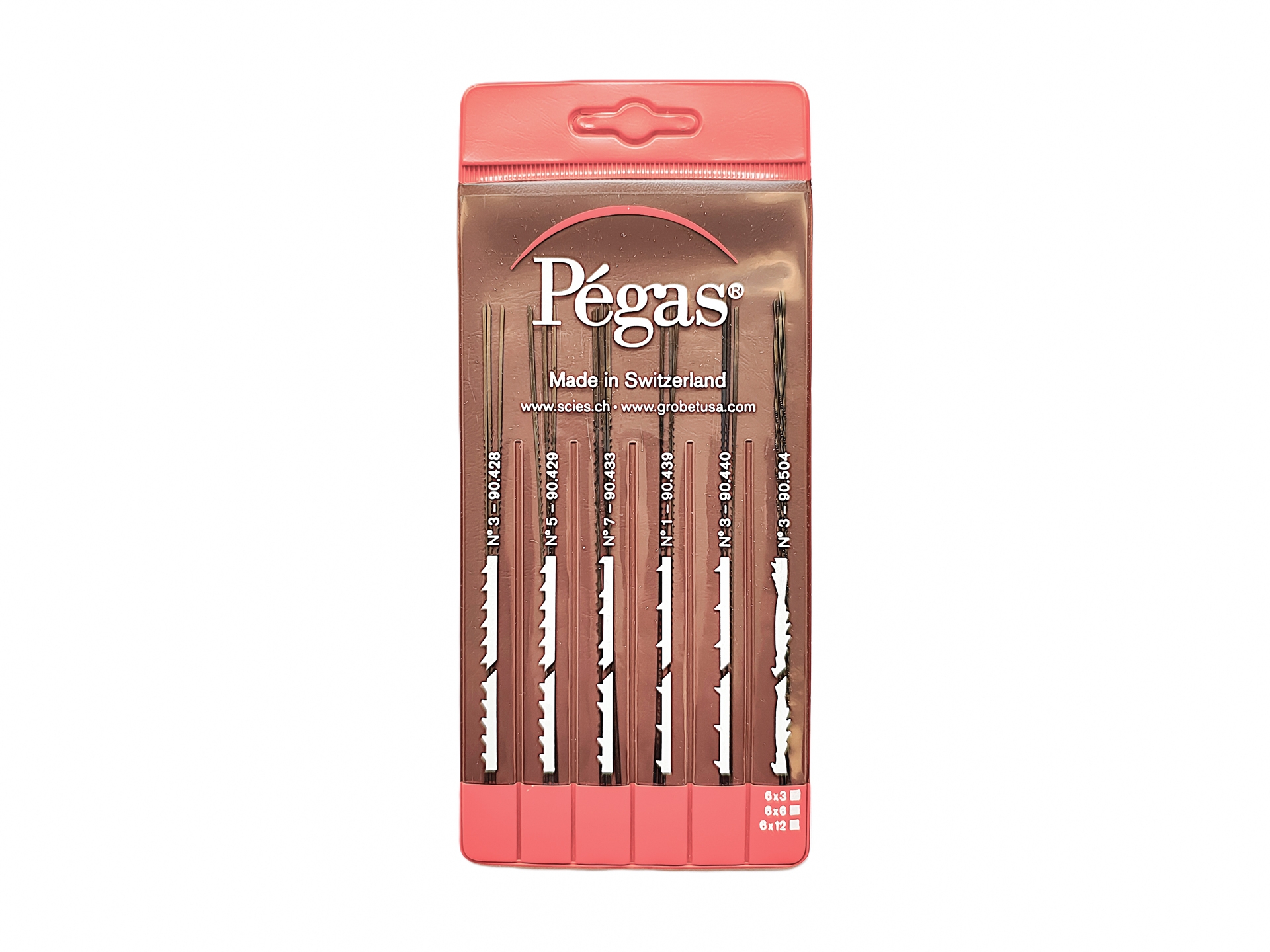 PEGAS Laubsägeblätter SET REVERSE