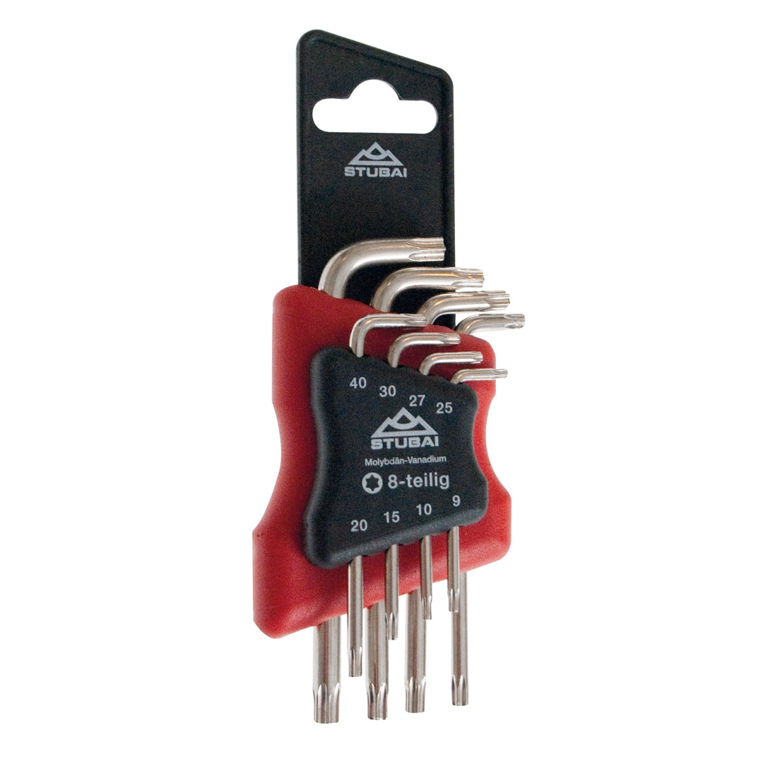 STUBAI Stiftschlüsselsatz TX 8-teilig