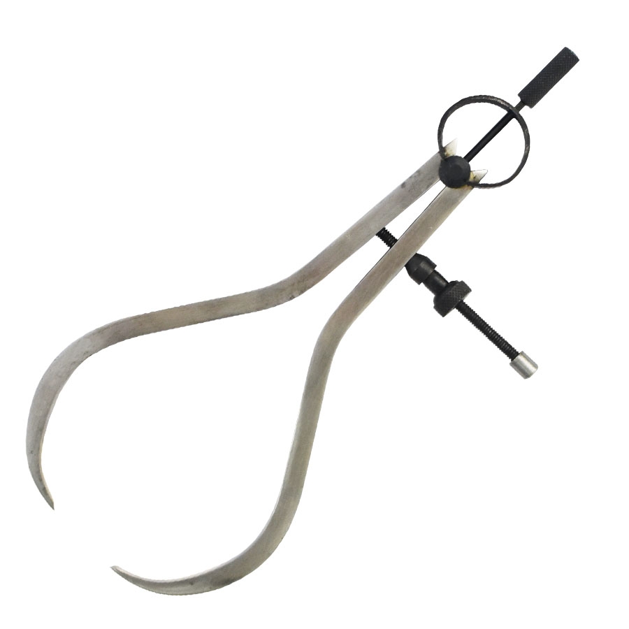 Federaußentaster mit Schnellspannmutter, 150 mm