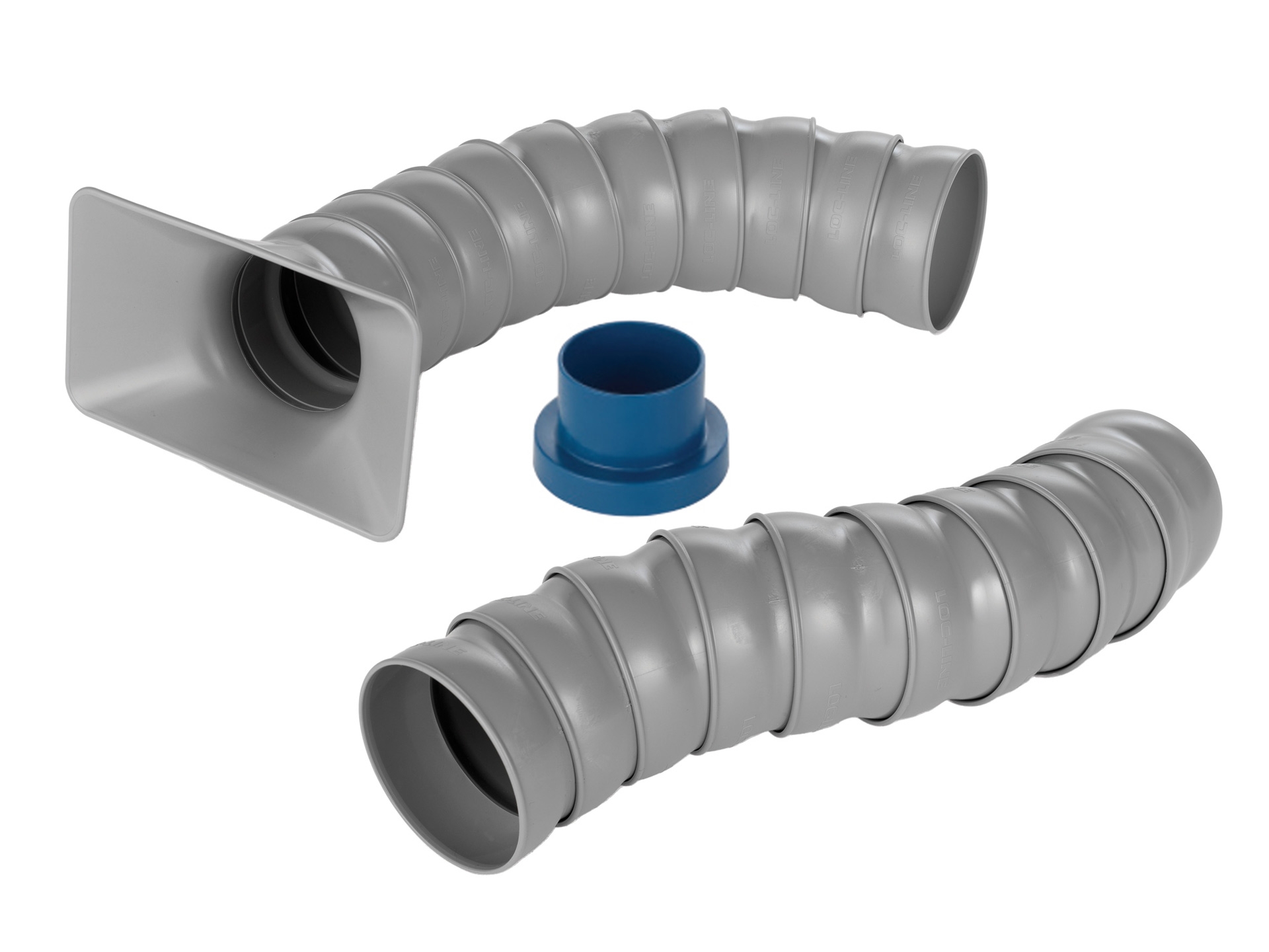 RECORD POWER gegliederter Schlauch mit Auffangtrichter