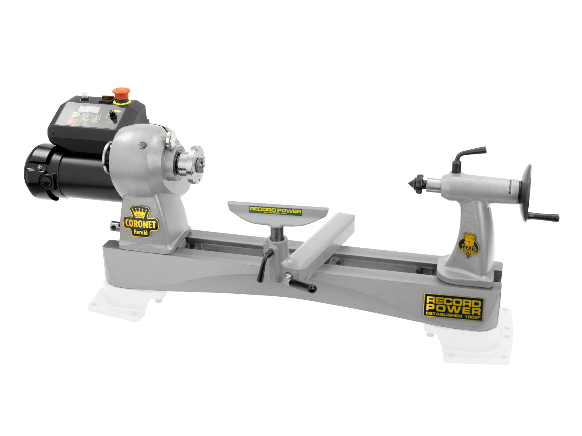 RECORD POWER CORONET HERALD Drechselmaschine SET