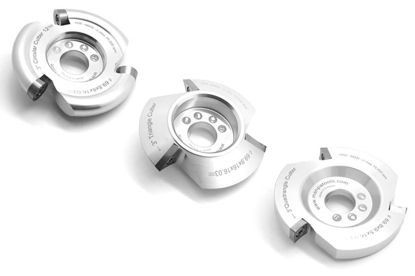 MANPA TOOLS 3"-Frässcheibe für Multi Cutter