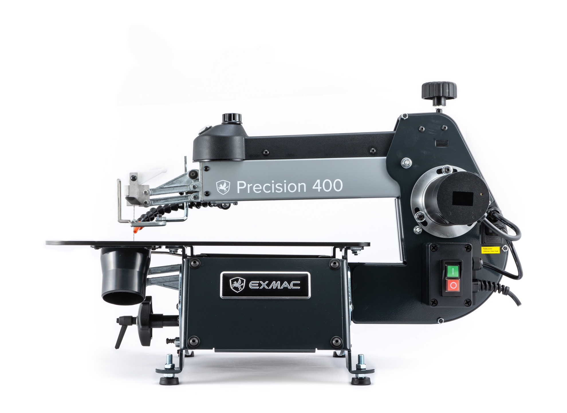EXMAC Dekupiersäge PRECISION 400 mit Untergestell