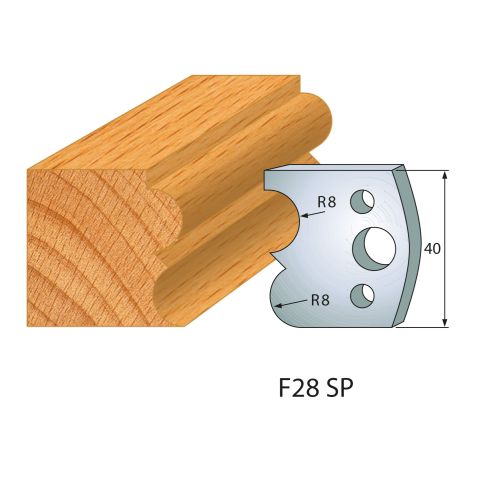 Abweiser, B= 40 mm (1 Paar) Nr. 28
