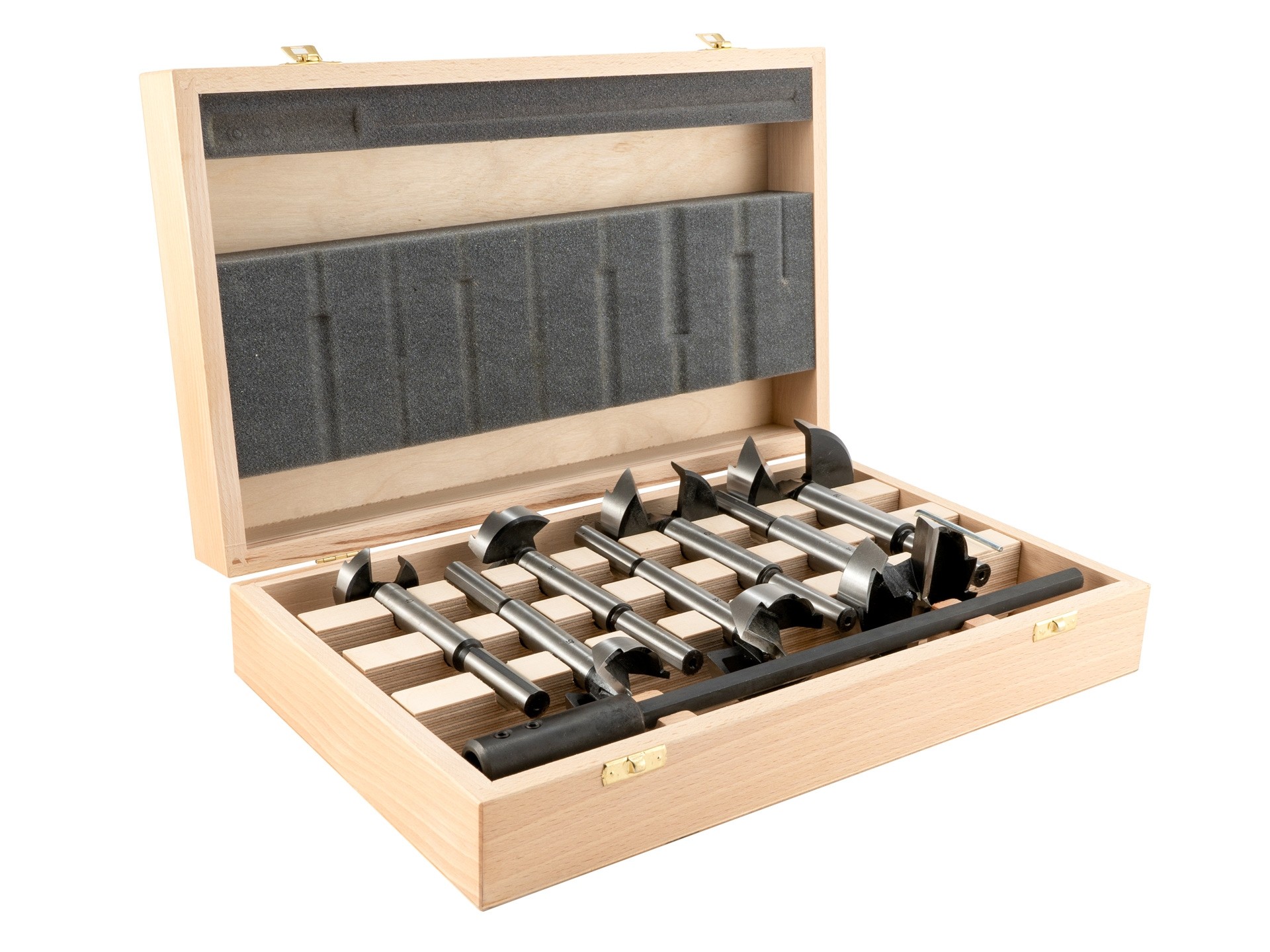 FISCH Multi Spur Bit Bohrer "DELUXE-SET" 8-teilig