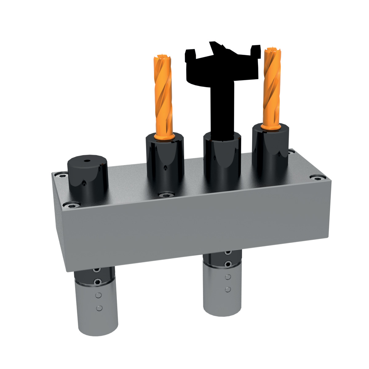 Holzkraft Aggregat für Topfbandbohrungen Grass Blum