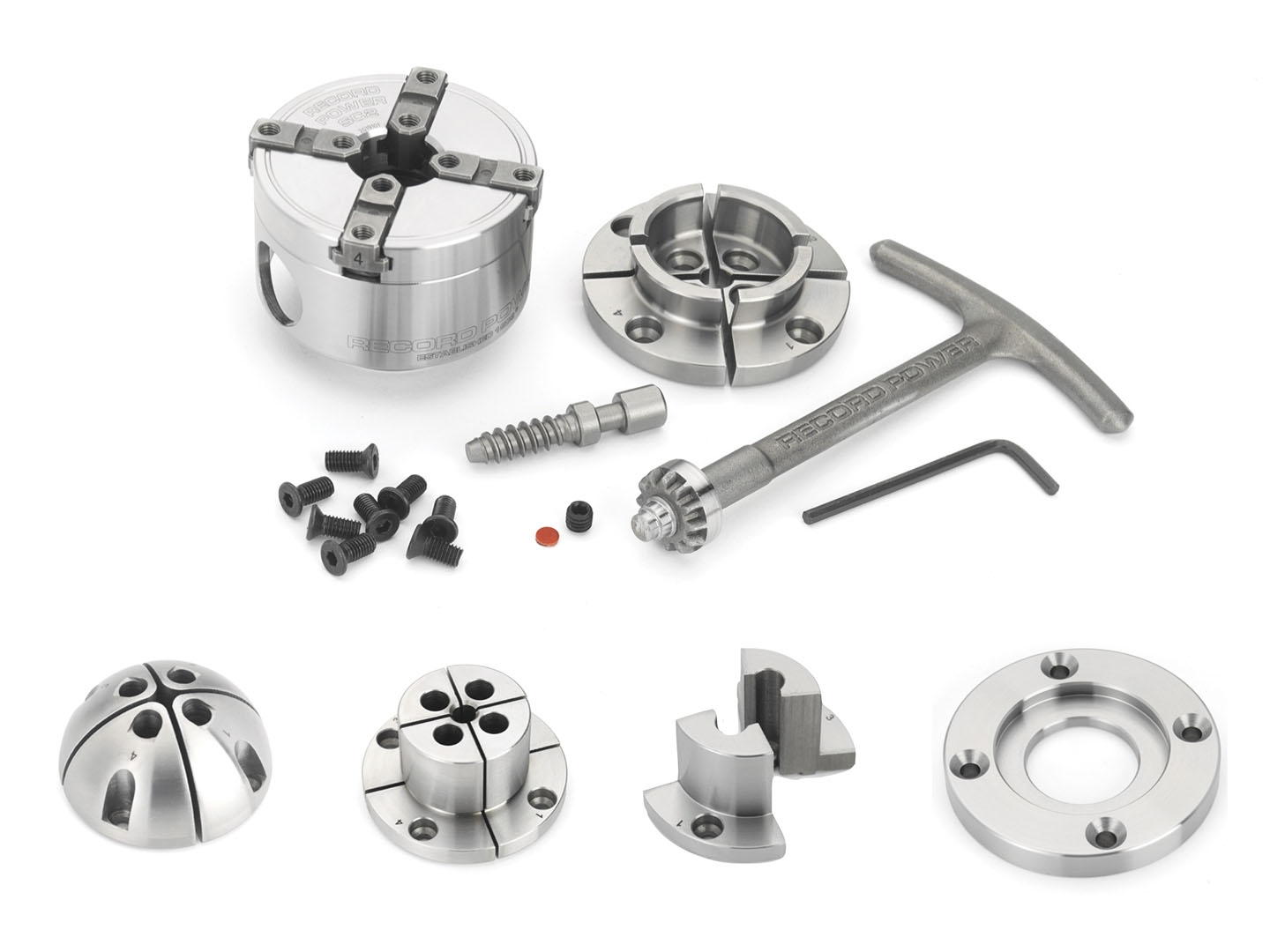 RECORD POWER Spannfutter SC2 Komplett-SET