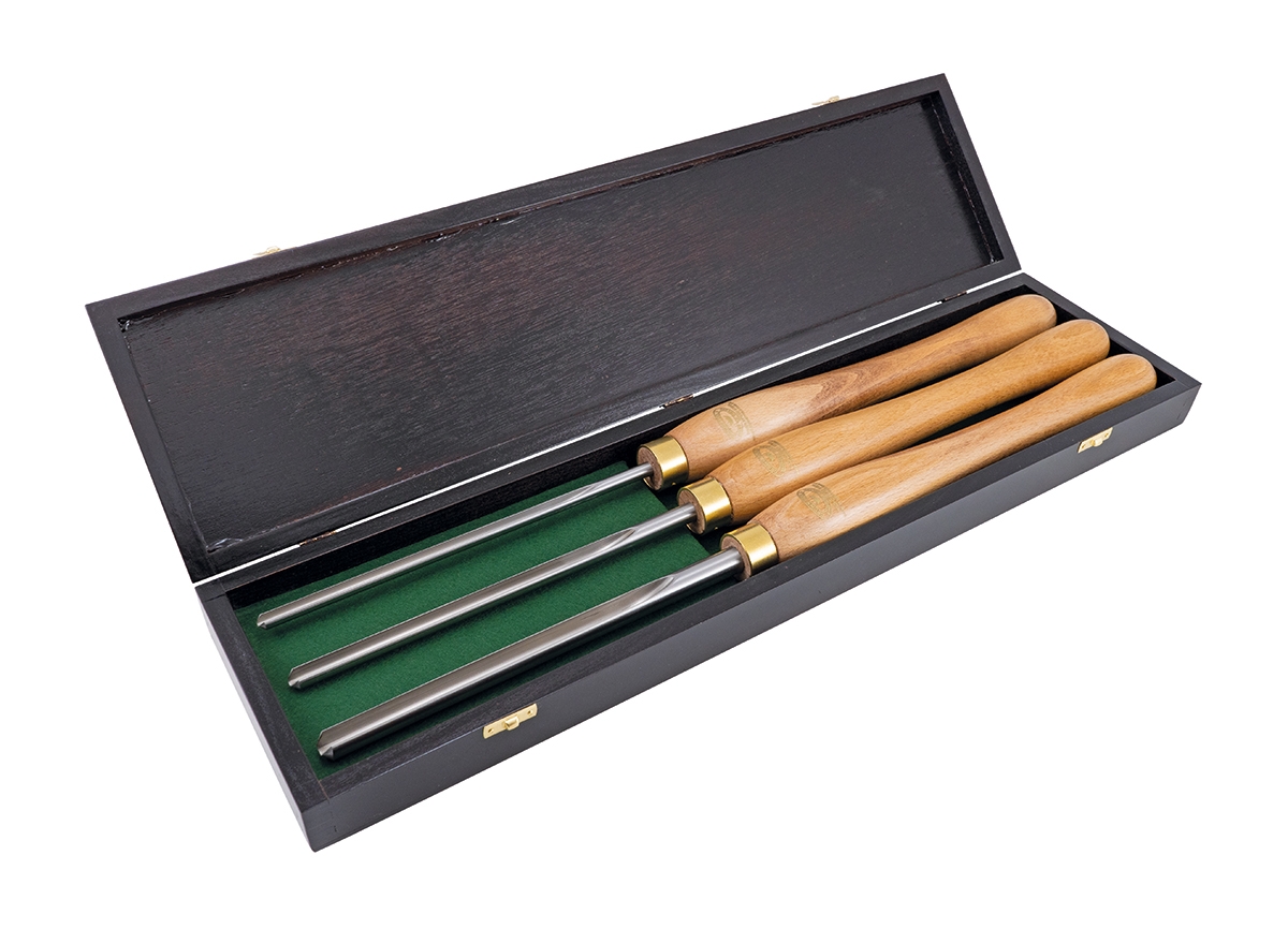CROWN Schüsseldrehröhren HSS SET 3-teilig "Standard-Schliff"