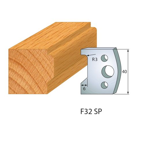 Abweiser, B= 40 mm (1 Paar) Nr. 32