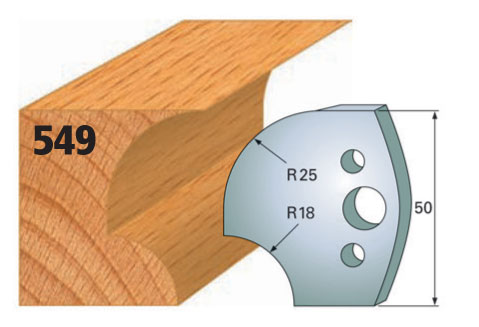 Abweiser, B= 50 mm (1 Paar) Nr. 549