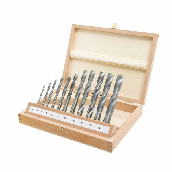 SP-Holzspiralbohrer Set, 11-teilig