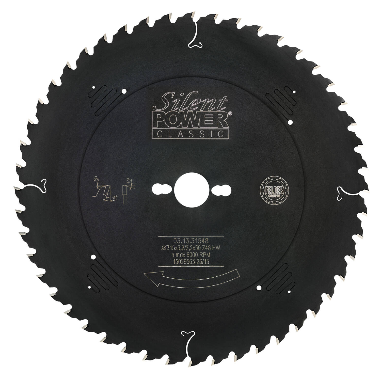 HW Universal Sägeblatt Silent-Power Classic