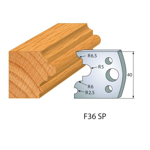 Abweiser, B= 40 mm (1 Paar) Nr. 36