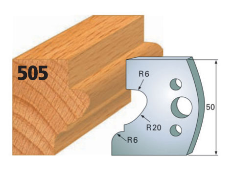 Abweiser, B= 50 mm (1 Paar) Nr. 505