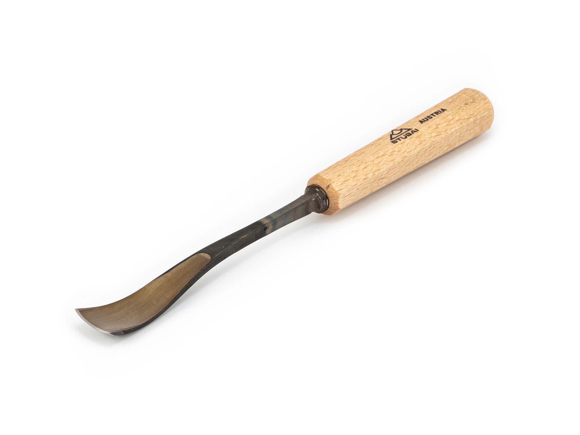 STUBAI Gekröpftes Hohleisen STICH 7 / 2 mm