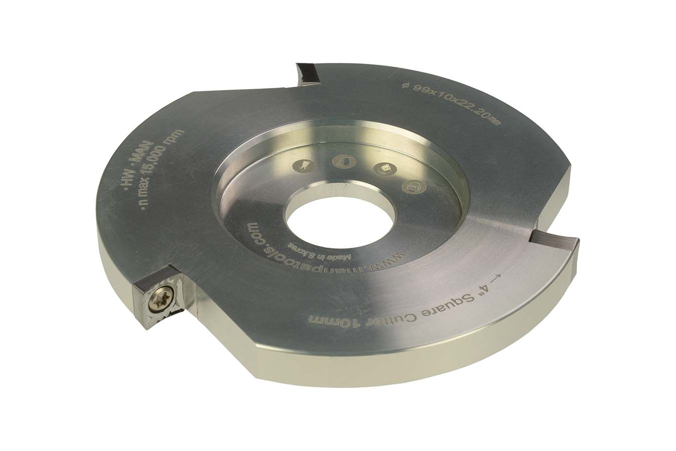 MANPA TOOLS 4"-Frässcheibe mit quadratischen Schneiden