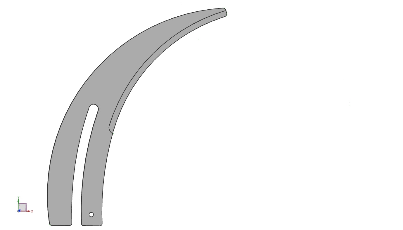 Spaltkeil 1,9 mm für Ø 250-315mm für verdeckte Schnitte