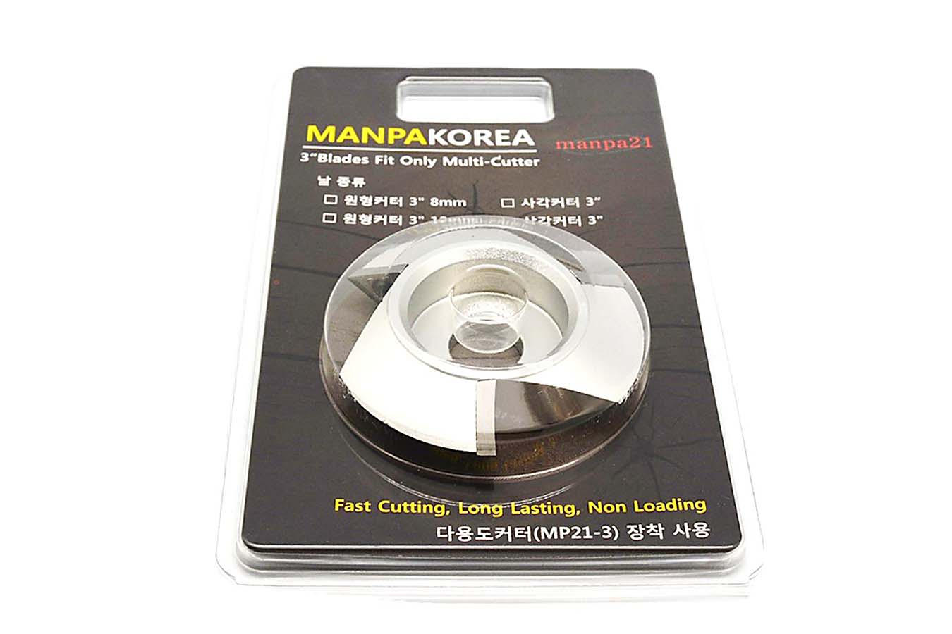 MANPA TOOLS 3"-Frässcheibe mit dreieckigen Schneiden
