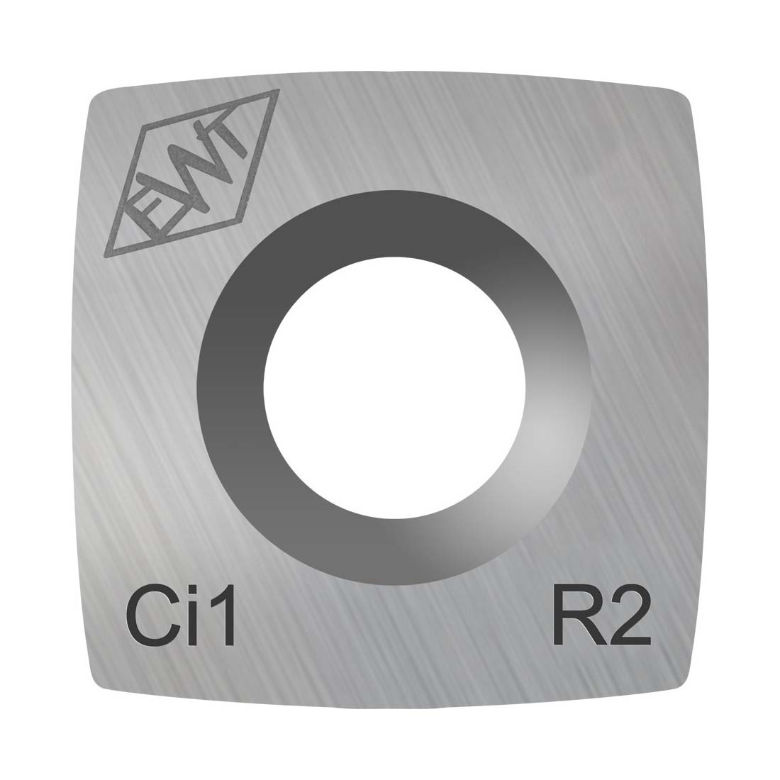 EASY WOOD TOOLS Ersatzschneide eckig 15 mm - mit stärkerem Radius Ci1-R2 | Karbid
