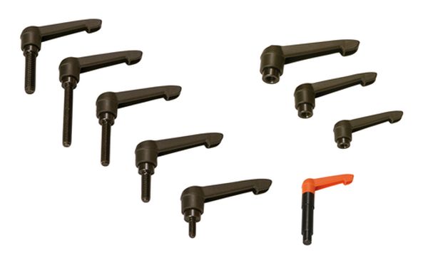 Klemmhebel verstellbar 65 mm, M8 x 60 mm