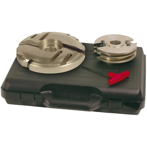 Konterprofiler-Abplattfräser Set