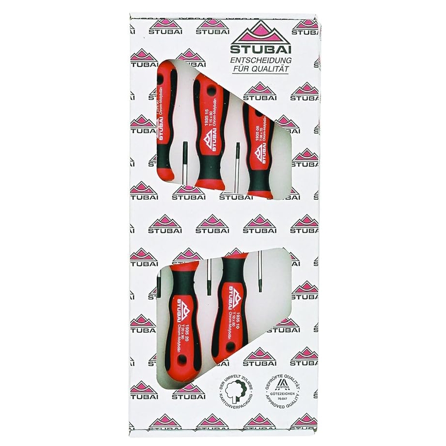 STUBAI Schraubendreher TX SET 5-teilig