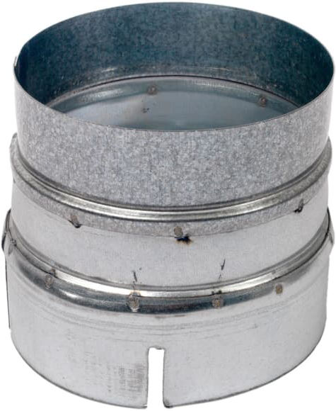 Rohrreduktion von Rohr Ø125mm / Schlauch Ø120mm