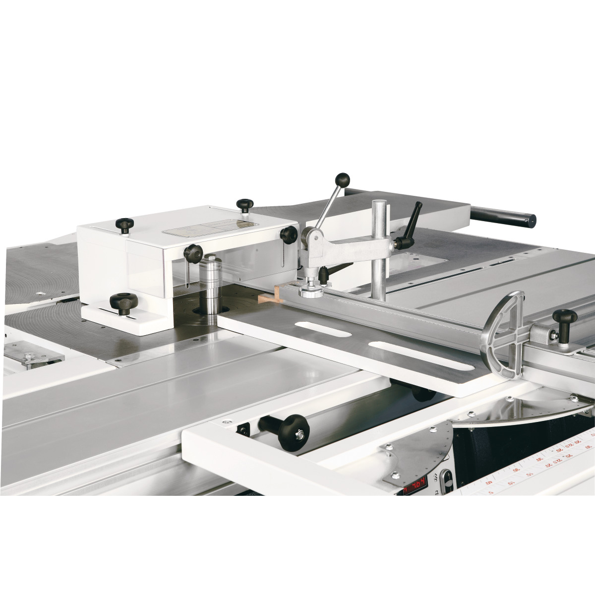 Holzkraft Zapfenfrästisch mit Schutzhaube Ø 275 mm