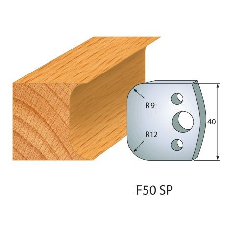 Abweiser für Profilmesser Nr.50 | BG-konform - 40 mm