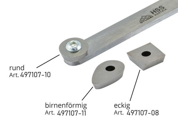 STUBAI Formplatte für Multi-Tip HSS