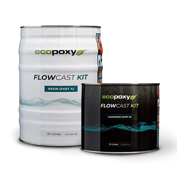 EcoPoxy® FlowCast® 30 l Harz-Härter-Set