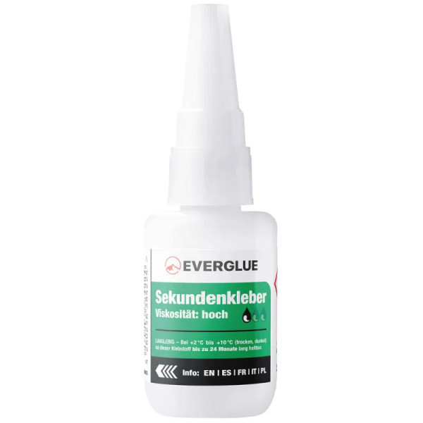 Everglue Sekundenkleber Cyanacrylat hochviskos