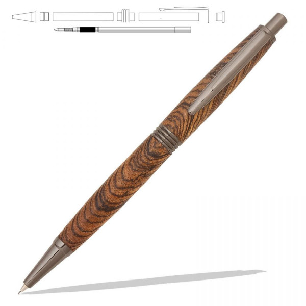 Druck-Bleistift TRIMLINE Gun Metal