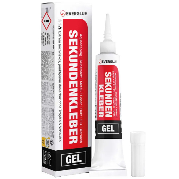 Everglue Sekundenkleber Gel Korallenkleber