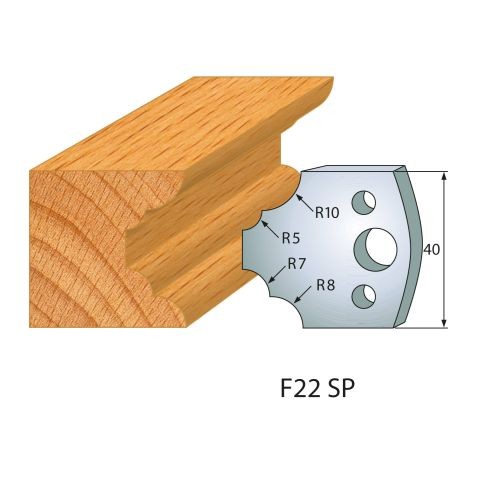 Abweiser für Profilmesser Nr.22 | BG-konform- 40mm