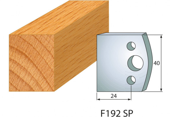 Abweiser für Falzmesser 24 mm