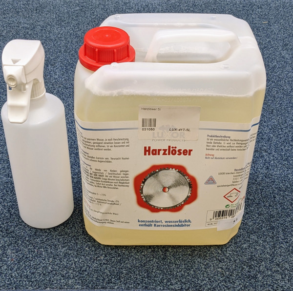 Harzlöser 5 Ltr. m. Sprühflasche (leer)