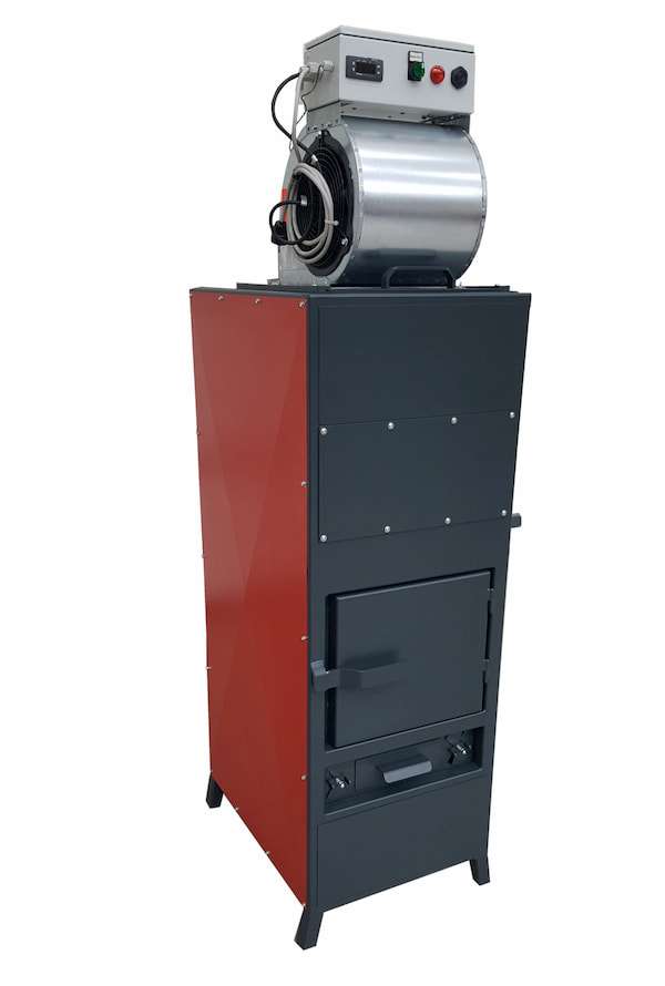 Martina Warmluftofen Werkstattofen für Schreinereien