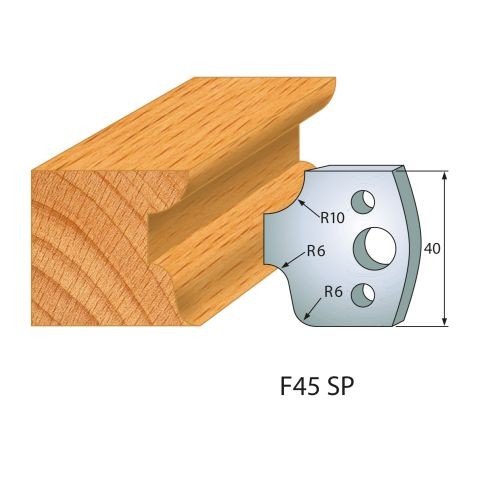 Abweiser für Profilmesser Nr.45 | BG-konform - 40 mm