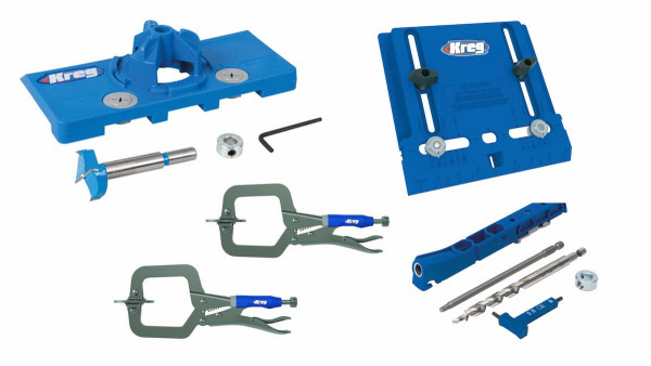 Möbelbeschlag + Pocket-Hole Jig Promo Kit