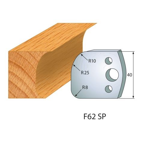 Abweiser für Profilmesser Nr.62 | BG-konform - 40 mm