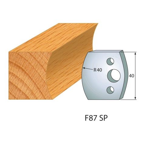 Abweiser für Profilmesser Nr.87 | BG-konform - 40 mm