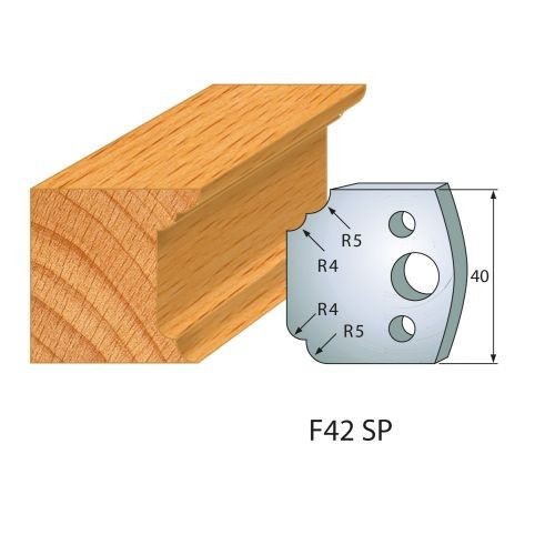 Abweiser dür Profilmesser Nr.42 | BG-konform - 40 mm