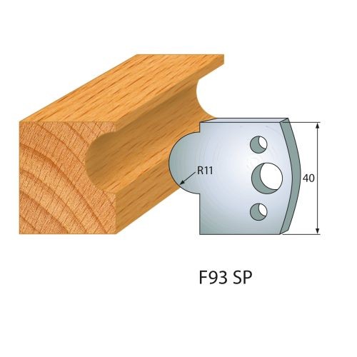 Abweiser für Profilmesser Nr.93 | BG-konform - 40 mm