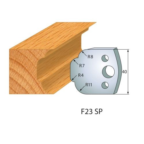 Abweiser für Profilmesser Nr.23 | BG-konform- 40mm