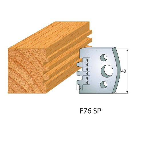 Abweiser für Profilmesser Nr.76 | BG-konform - 40 mm