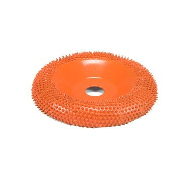 SABURRTOOTH 100 mm Frässcheibe gewölbt, sehr grob/orange, durchgehend