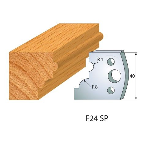 Abweiser für Profilmesser Nr.24 | BG-konform- 40mm